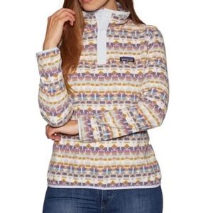 RARE PRINT! Patagonia Micro D Snap-T Pullover Sweater